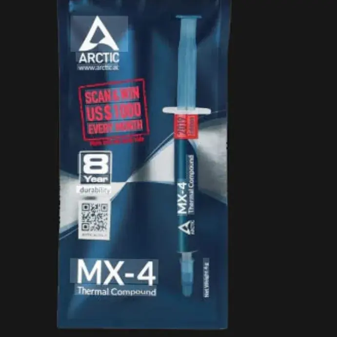 Pasta Térmica Arctic MX-4 (Edición 2019 - Jeringa de 4 Gramos)