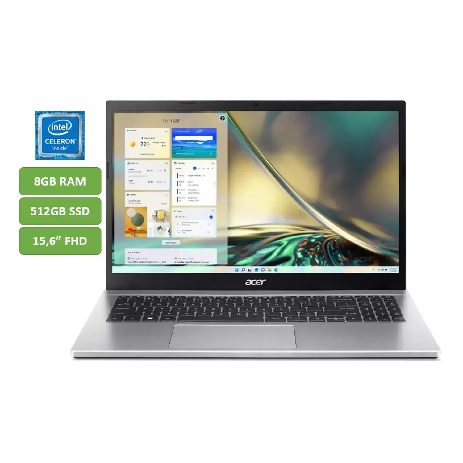 Portátil ACER Aspire 3 (Ref: A315-59-39GN)
