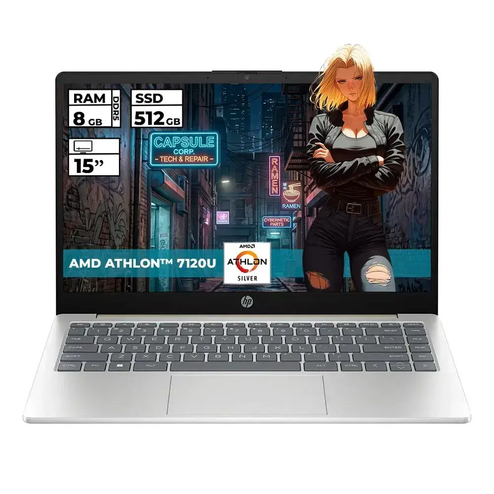 Portátil HP 14 con AMD Athlon