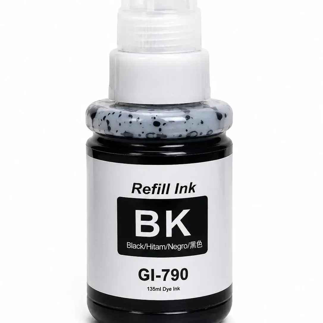 Botella de Tinta de Recarga Negra (BK / Black) - Refill Ink canon